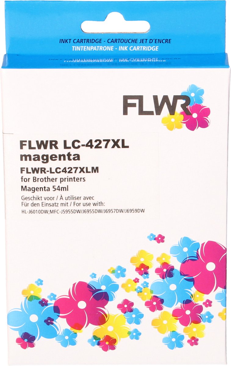 FLWR - Cartridges / Brother LC-427XL / magenta / Geschikt voor Brother