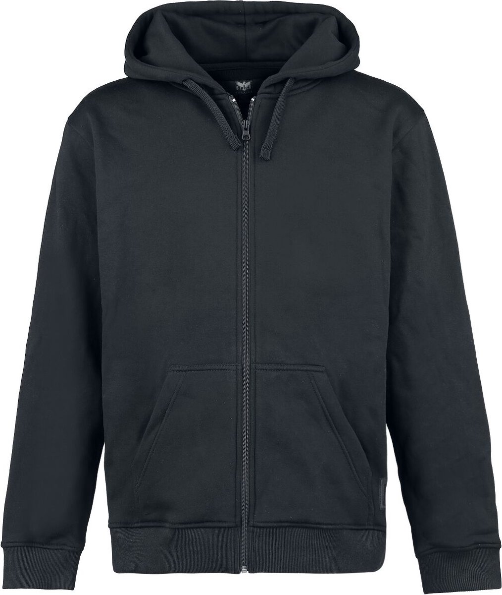 Black Premium by EMP Zwarte jas met capuchon - Heren - 5XL