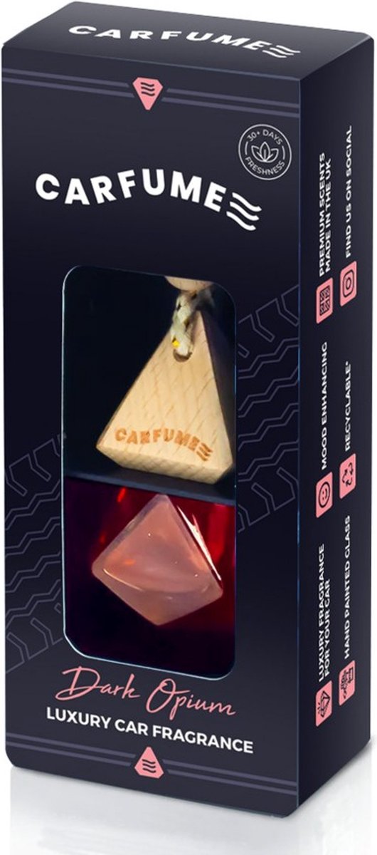 Carfume Luchtverfrisser Wood Dark Opium