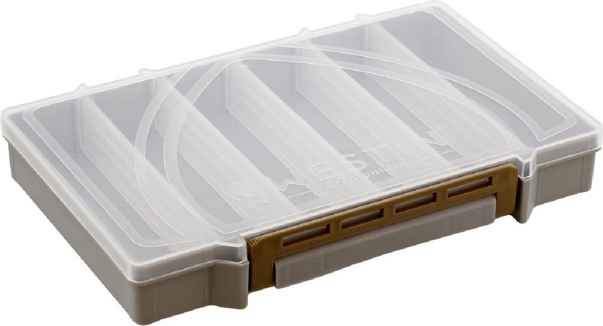 Westin W3 S5 Visgereibox Transparant 25 x 16.5 x 3.6 cm