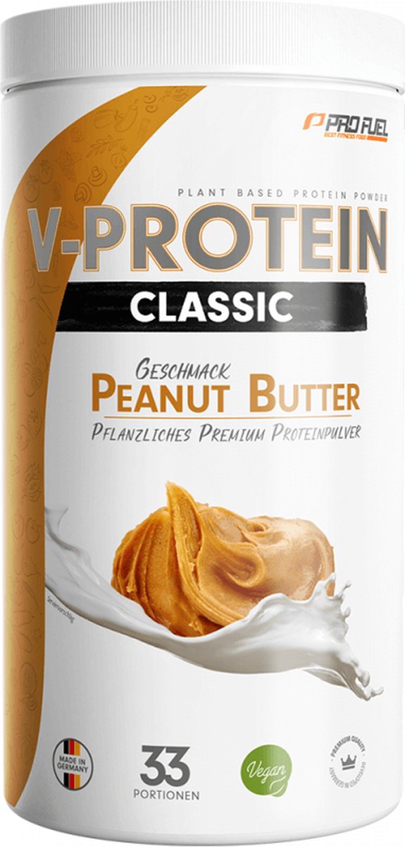 ProFuel V-Protein Classic (1000g) Peanut Butter - Eiwitten - Veganistisch eiwit