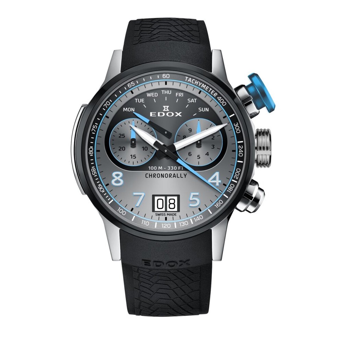 Edox - 38003 TINBU GNBU - Polshorloge - Heren - Kwarts - Chronorally