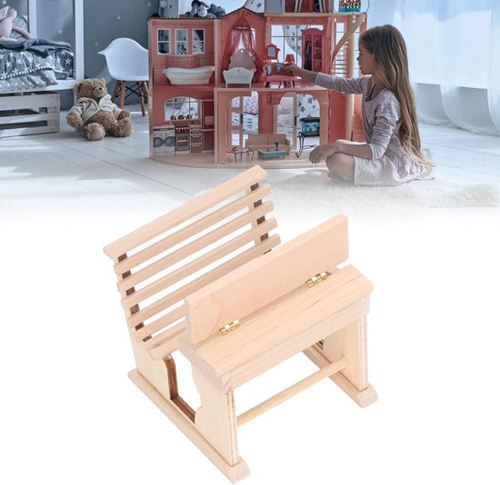 Miniature de Maison de Poupée avec Ornements de Meubles, Poupée de