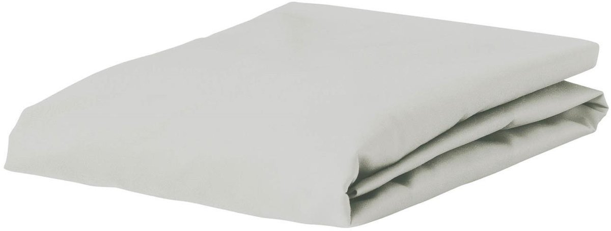 Essenza The Perfect Organic Jersey Topper Hoeslaken Zilver - 140-160 x 200-220 cm