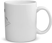 Tasse à café Akyol - Handball avec eigen naam - Tasse à thé - Handball - Joueur de handball - Sports - Capacité 350 ML
