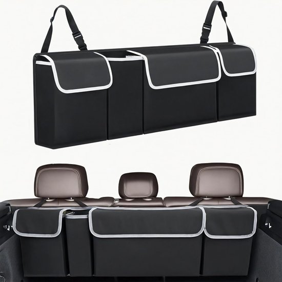 Ywooon Kofferraum Organizer für Tesla Model Y Juniper 2025 Wasserdicht Hintere Kofferraum Aufbewahrungskörbe Seitenbox mit Deckel Innenzubehör (2 Stück Ywooon Kofferraum Organizer für Tesla Model Y Juniper 2025 Wasserdicht Hintere Kofferraum Aufbewahrungskörbe Seitenbox mit Deckel Innenzubehör (2 Stück