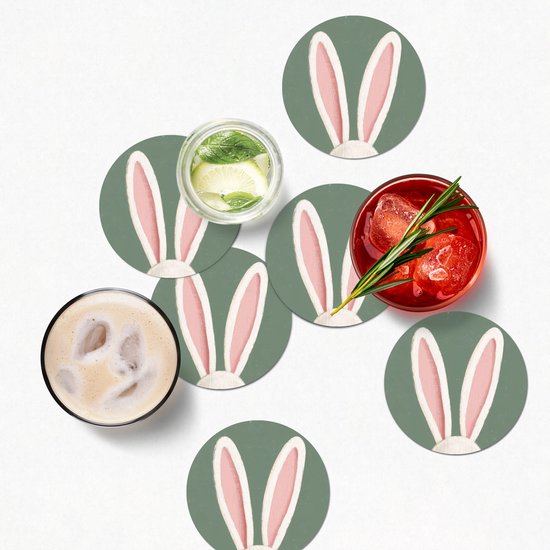 LUZLED 120Pcs Pasen Fruit Picks, Paashaas Cocktail Picks Houten Fruit Picks Paasei Bloem Picks Houten Cocktail Picks voor Verjaardagsfeestje Decoratie Benodigdheden