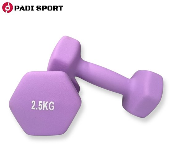 Sportstech Haltères avec sangle | Paires d'haltères pour femmes, hommes et enfants | Set de gym