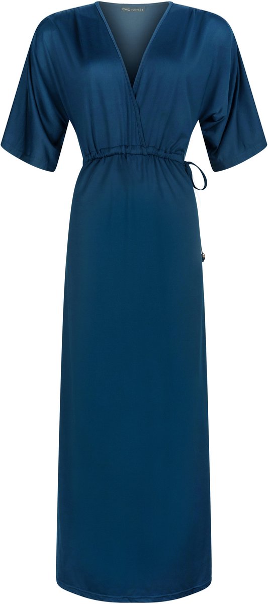 Chic by Lirette - Kimono jurk Lotus Natural - Teal - XS