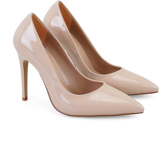 Chaussures à Talons Hauts Femme - Daim Noir - Taille 38 - Marque Primark - Neuf Avec Petits Défauts