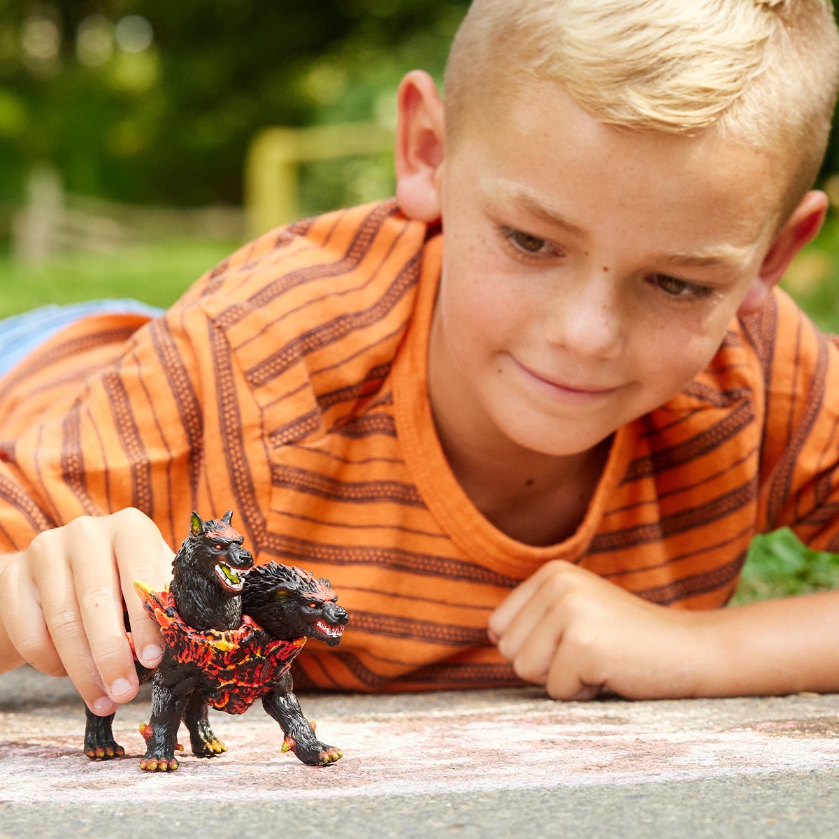 schleich ELDRADOR CREATURES - Hellhond - Speelfiguur - Kinderspeelgoed voor Jongens en Meisjes - 42451 — afbeelding 5