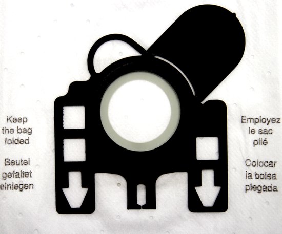 10x sac d'aspirateur Etana compatible avec Miele C3 Black Diamond | C3 Black Diamond Ecoline |  - 10 sacs d'aspirateur