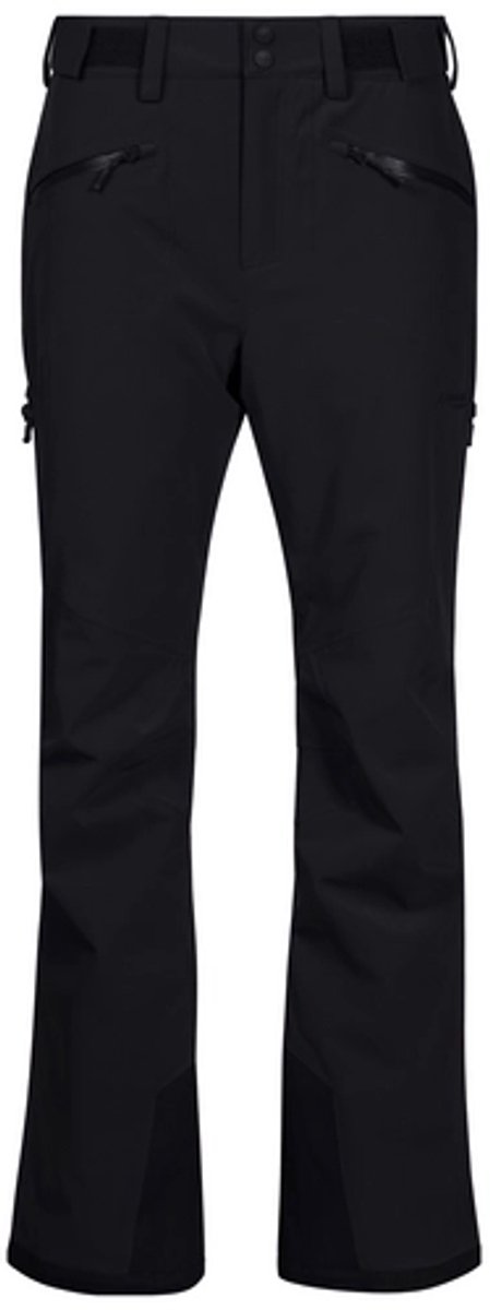 Skibroek Bergans Women Oppdal Insulated /Solid Charcoal Zwart