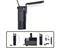 vidaXL Aquariumfilterpomp - Actief Koolstof - 600 L/u Aquarium Filter - Filterpomp - Aquarium Accessoires - Vis Tank - Filtersysteem