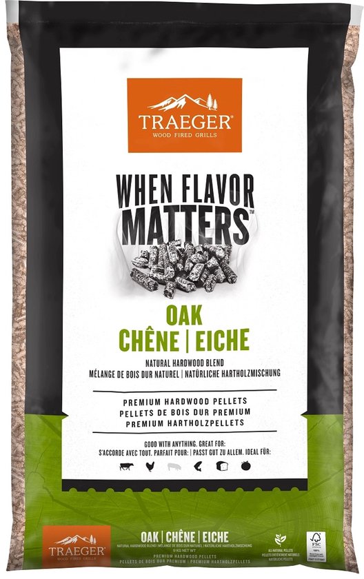 Foto: Traeger pellets eik 9kg