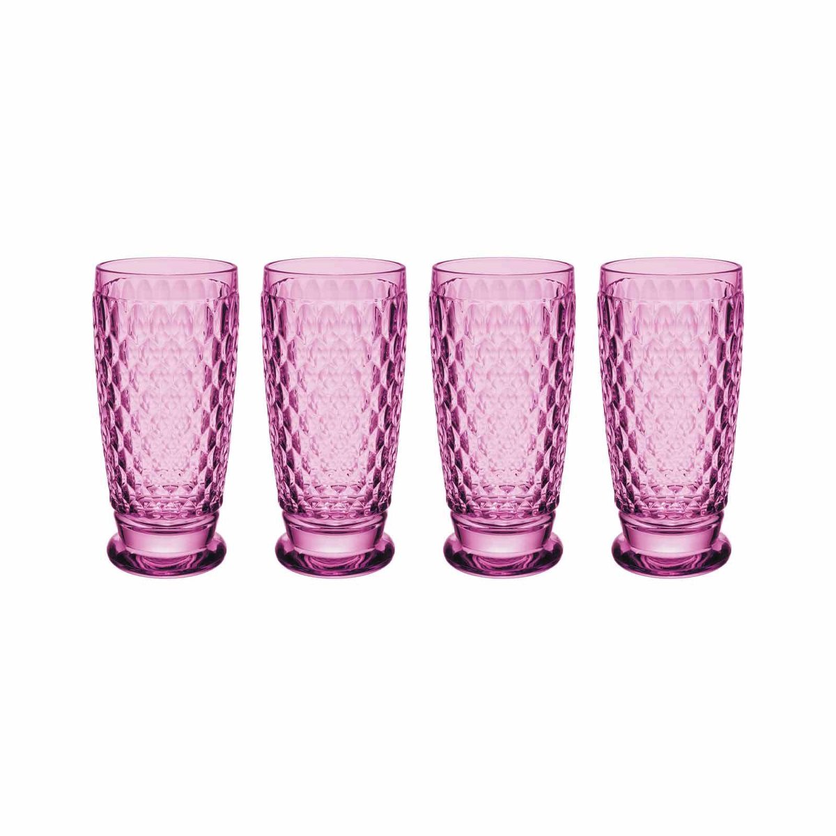 Longdrinkgläser Boston Coloured 400 ml Set van 4