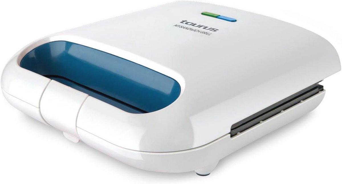 Tosti-broodrooster 800 W - Compact en Antiaanbak - Ideaal voor Sandwiches en Panini's