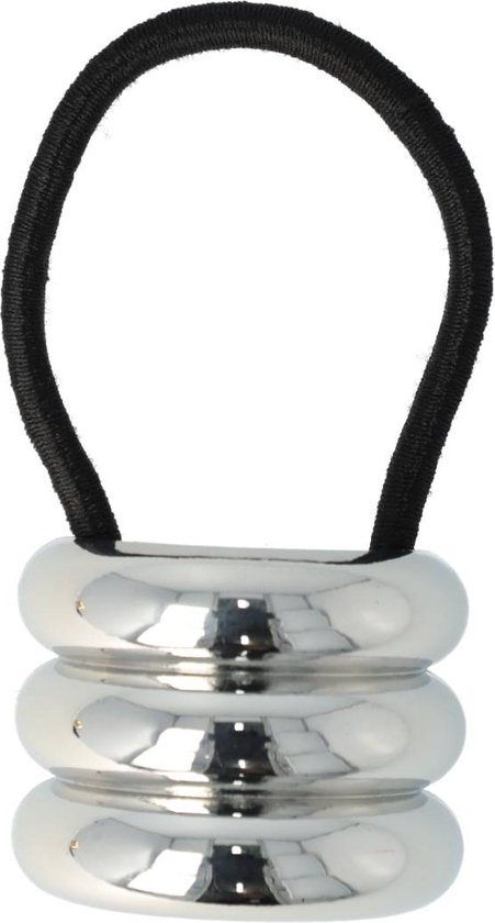 Bagues élastiques pour cheveux Trio Ornement de manchette Élastique Cheveux Argent Forme Figure