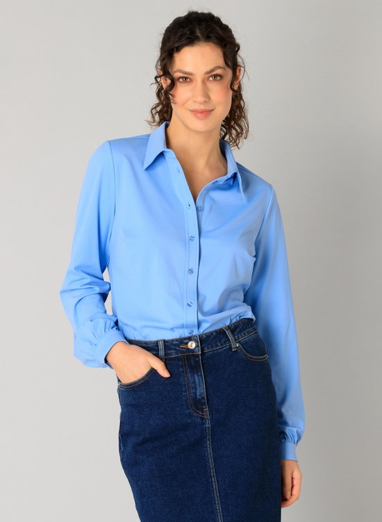 YEST Olimpia Essential Tops - Light Blue - maat 46
