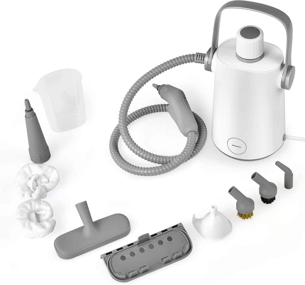 Handstoomreiniger 1000 W met 10 accessoires - Stoomreiniger voor tapijten, banken, glas en auto