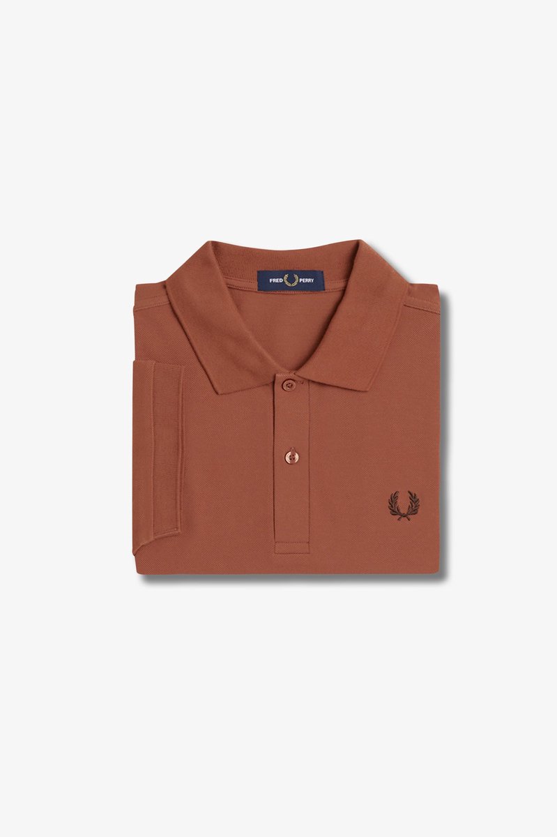 Fred Perry poloshirt korte mouw Bruin