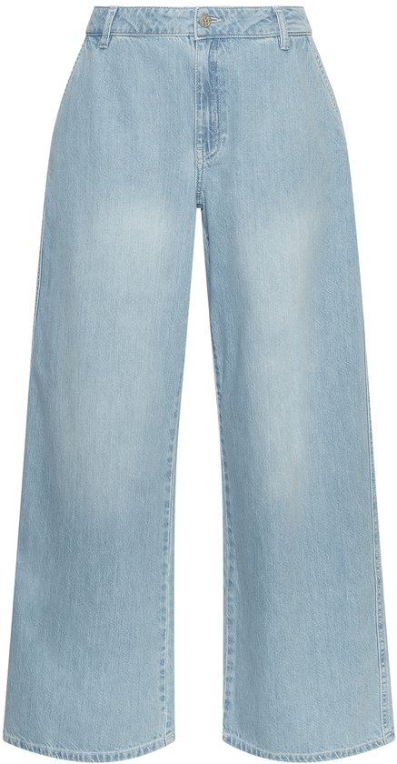 MSCH Copenhagen Mschingrid Lis Hw Wide Jeans Jeans Dames - Broek - Lichtblauw - Maat XL