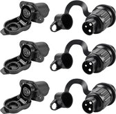 3 Stuks Polig Stopcontact, Aanhangerstekker, Polige Stekker, 12 V Tractor Stekker Stopcontact V Voor Landmachine En Bouwmachine 1570605371