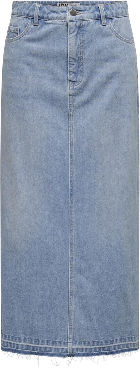 JDY - JDYBELLA HW LONG BACK SLIT SKIRT DNM - Dames - Rokken