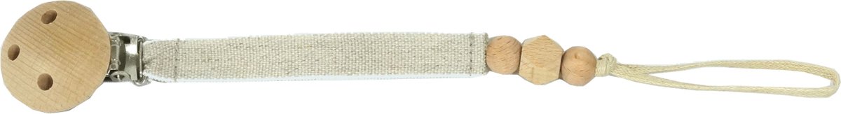 Goedkoopste Ootje Kadootje Linnenlook Speenkoord Naturel / Hout