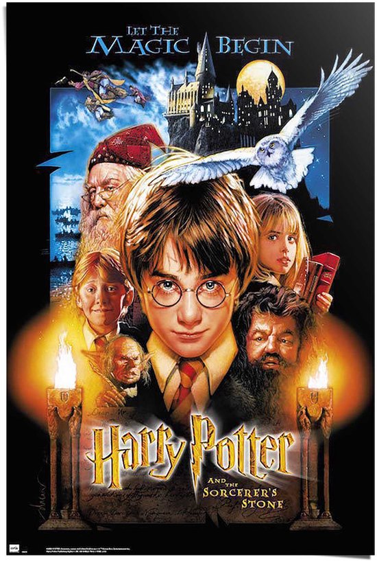 Foto: Poster harry potter 91 5x61cm papier reinders