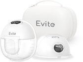 Bol.com Evite Elektrische Draadloze Borstkolf Maxi – Handsfree & Draagbaar – BPA-Vrij – Dubbele Borstkolf – Met E-book - Inclusi... aanbieding