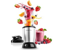 Compacte Nutrition Blender met 700ml Kan en To-Go Deksel | Perfect voor Smoothies en Shakes