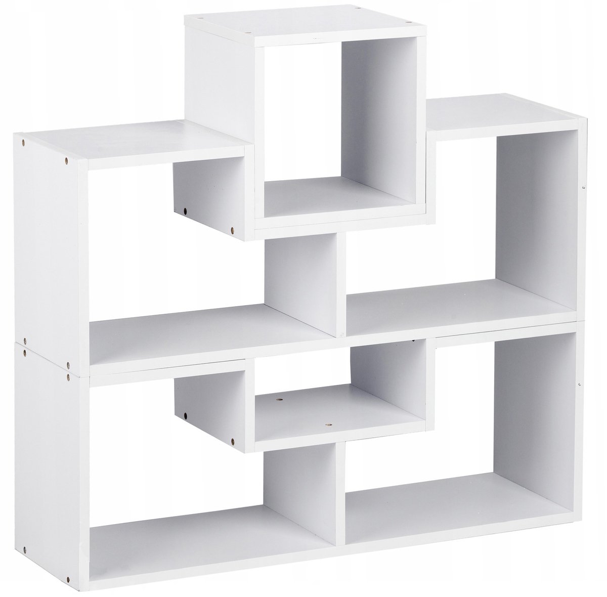 Modulaire Vakkenkast Wit - Scandinavisch Design - 63x25x80 cm - Boekenkast of Dressoir