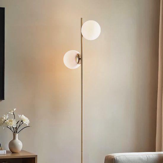 Staande lamp 2-lichts Phae