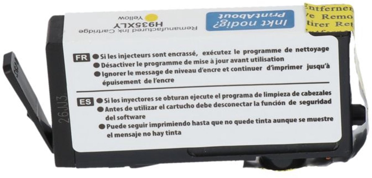 PrintAbout huismerk Inktcartridge 935 (C2P22AE) Geel geschikt voor HP