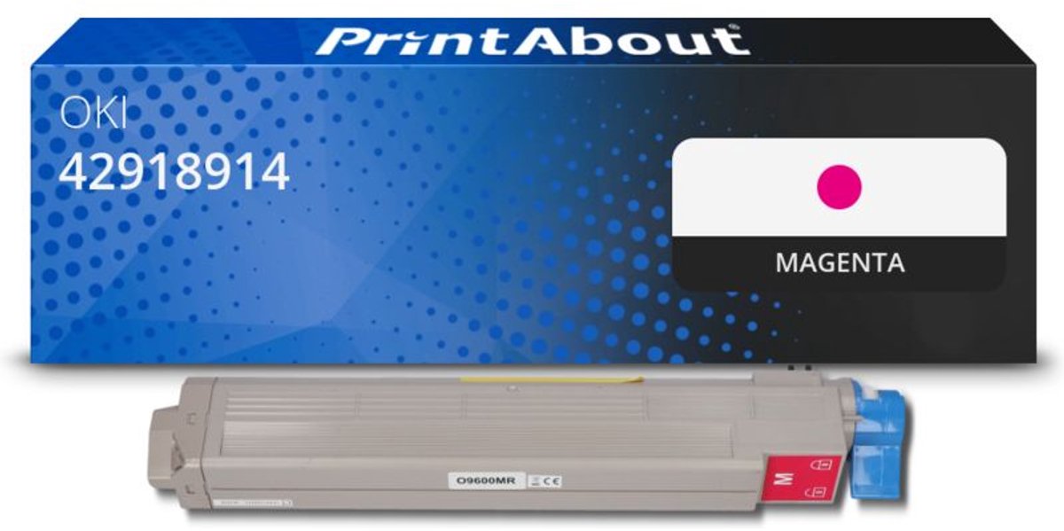 PrintAbout - Alternatief voor de Oki 42918914 / magenta