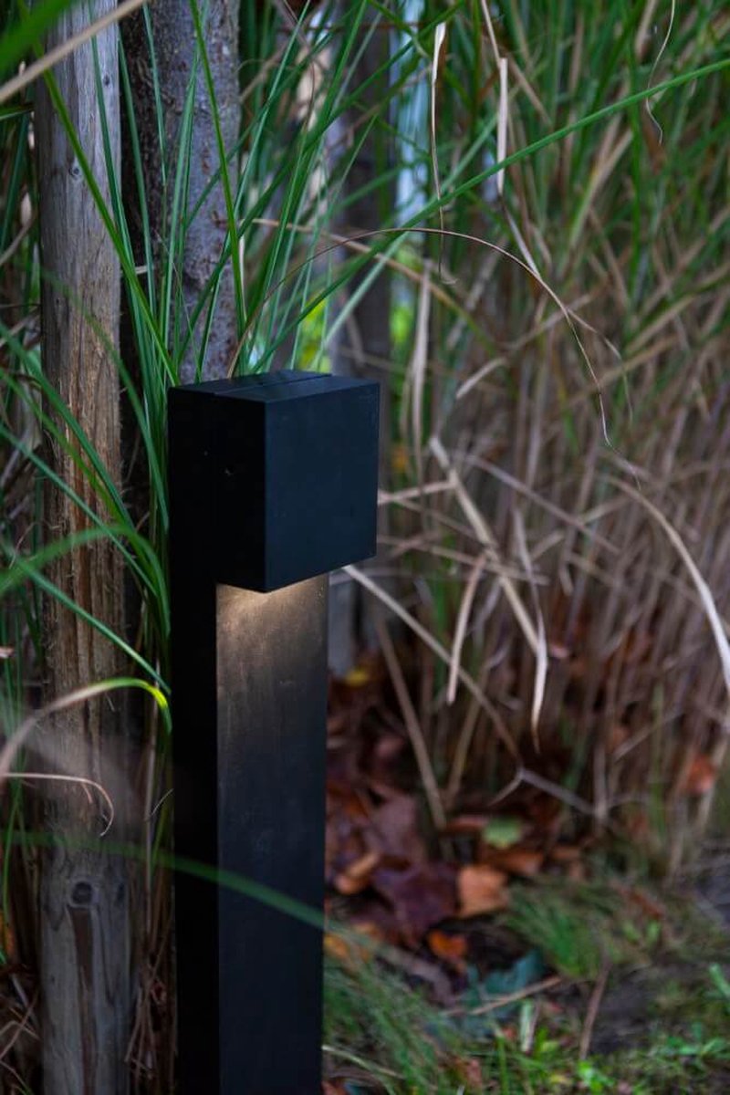 Lutec Gemini XF - LED tuinpaal padverlichting - Sokkellamp