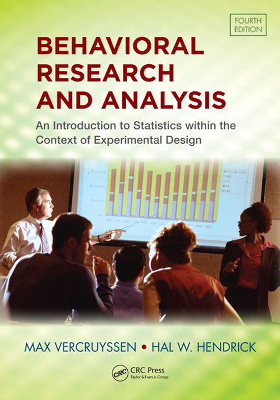 Behavioral Research and Analysis - cover