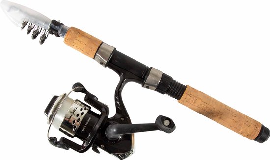 Fish4All Multi-Catch Kids Combo telescopische kinderhengel – 5-25g