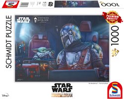 foto van Schmidt The Mandalorian - Zwei auf Achse - 1000 Teile.