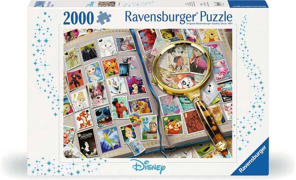 Ravensburger Mijn Mooiste Postzegels legpuzzel 2000 stukjes