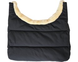 Kentucky Horsewear - Paarden BIB Winter - Zwart - One Size - Borstbeschermer - Regendeken