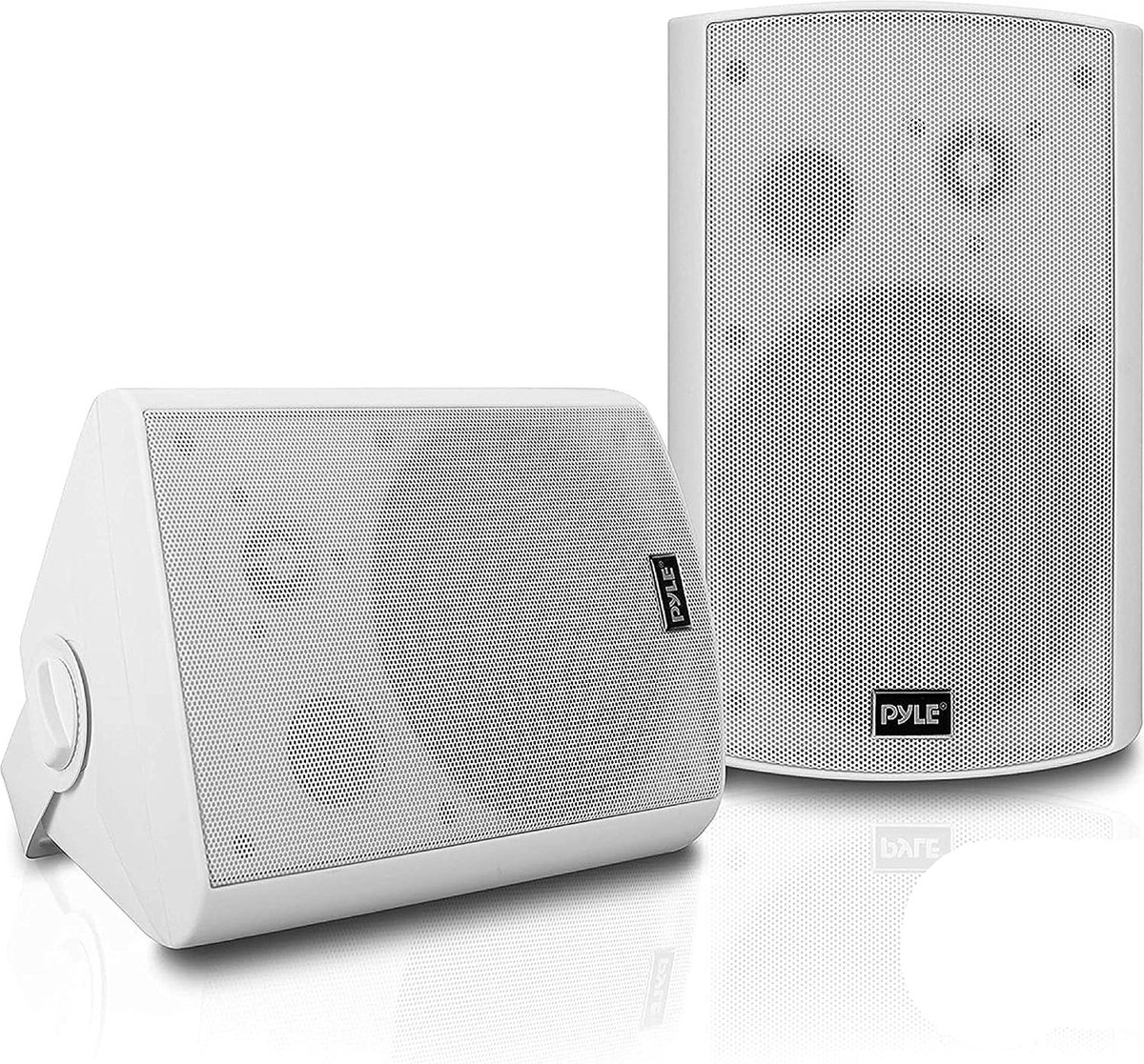 Pyle Bluetooth Luidsprekersysteem - Draadloos Bluetooth Speakers - Binnen- of Buiten- Plafondluidsprekers- Wit