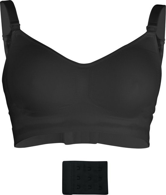 Carriwell Original Voedingsbh Zwart Mt. L