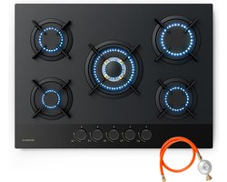 Klarstein Goldflame Nano | 5 branders | 10,4 kW | nano | LPG/aardgas