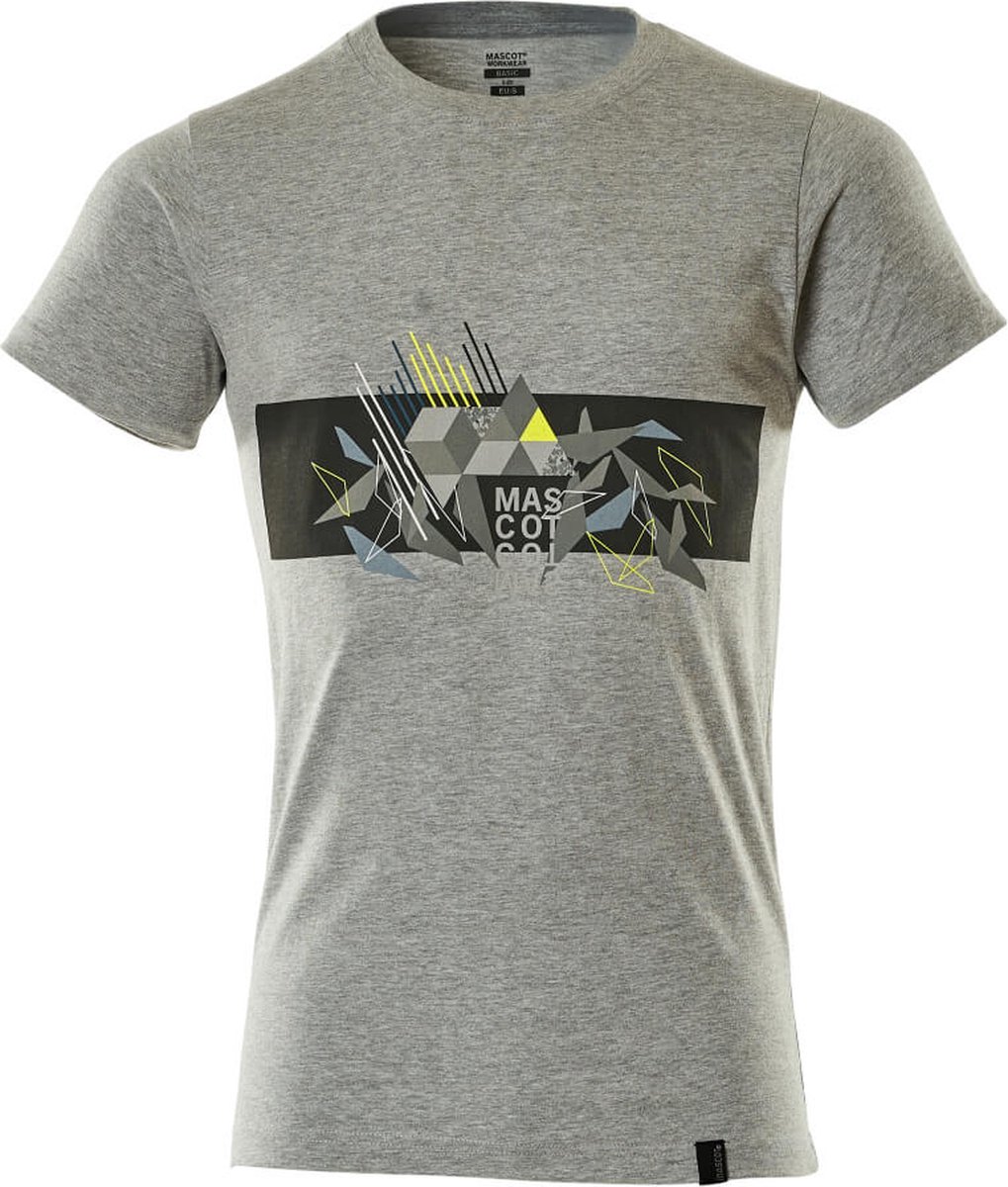 Mascot Accelerate Safe T-shirt 19182-965 - grijs gemeleerd/hi-vis geel - 5XL