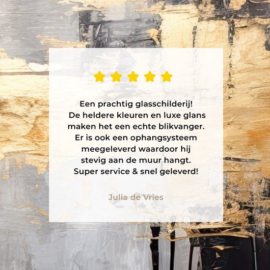 MuchoWow® Glasschilderij 30x40 cm - Schilderij acrylglas - Goud - Luxe - Acryl - Kunst - Foto op glas - Muurdecoratie woonkamer - Wanddecoratie slaapkamer - Schilderijen