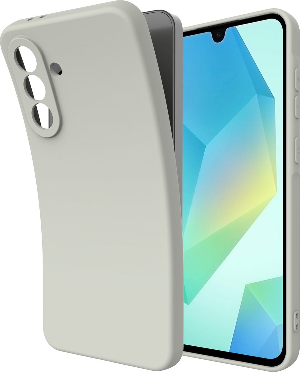 Cazy hoesje geschikt voor Samsung Galaxy A56 Hoesje - Color Backcover - Ivory