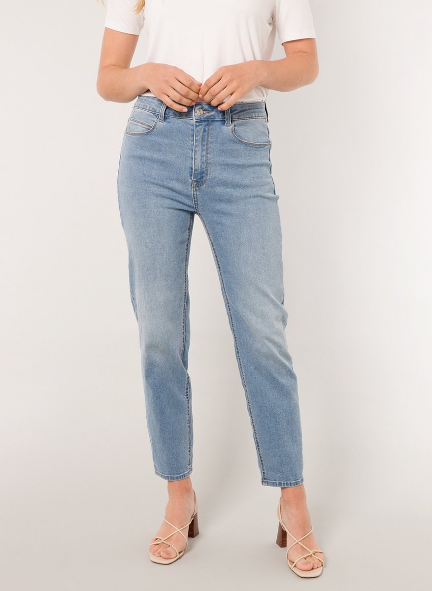 BASE LEVEL Anneli Bottoms - Light Blue - maat W44 / L28