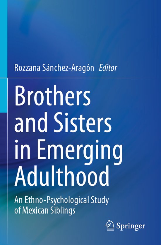Brothers and Sisters in Emerging Adulthood - cover